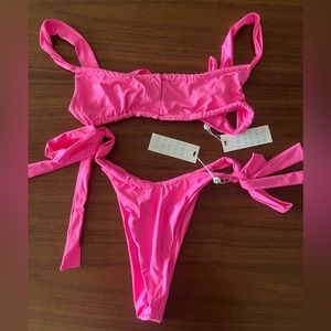Pink Frankie’s Bikini. New!! Size medium